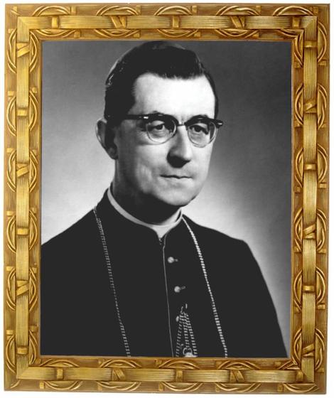 Imagem de Quadro Do Dom Geraldo Fernandes, Mod. 01, 30x25cm. Angelus