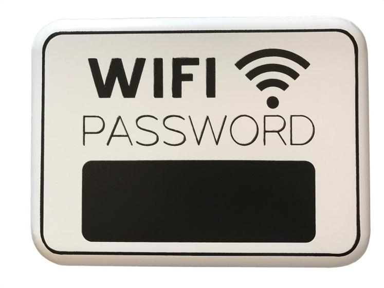 Imagem de Quadro em metal - Wifi Password