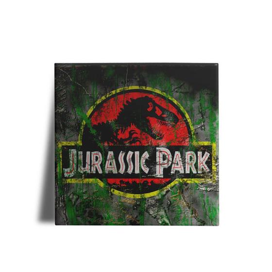 Imagem de Quadro Em Porcelana Personalizado Jurassic Park