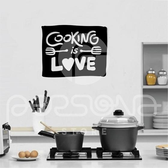 Imagem de Quadro Escultura - Cooking Love