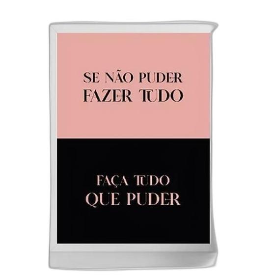 Imagem de Quadro Faça Tudo O Que Puder 24X18Cm - Com Vidro