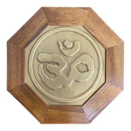 Imagem de Quadro Feng Shui Meditação Zen Madeira 18 Cm - Escolha A Cor