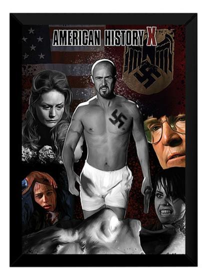 Imagem de Quadro Filme A Outra Historia Americana Poster Arte