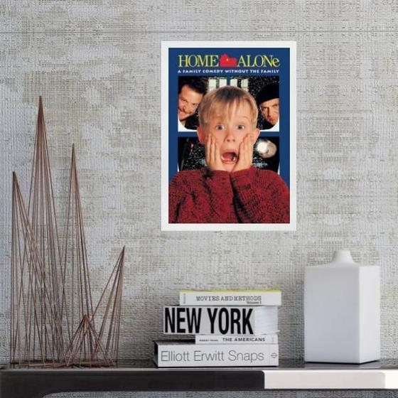 Imagem de Quadro Filme Esqueceram De Mim 33X24Cm - Com Vidro