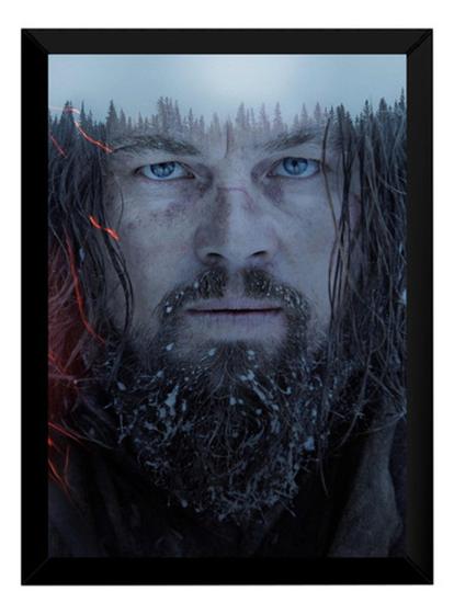 Imagem de Quadro Filme O Regresso Dicaprio Poster Moldurado