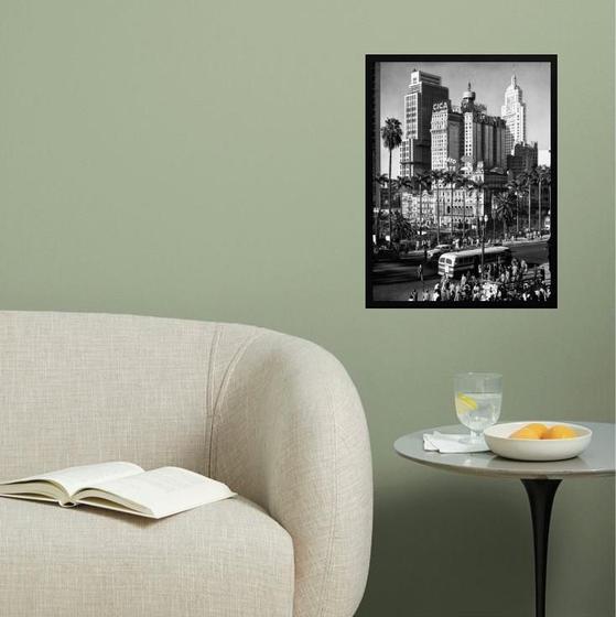 Imagem de Quadro Foto Antiga De São Paulo 45X34Cm