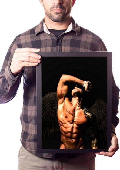 Imagem de Quadro Foto Zyzz Motivacional Academia Decoração