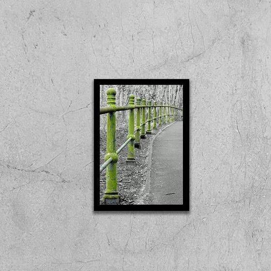 Imagem de Quadro Fotografia Ponte Verde 45x34cm - com vidro