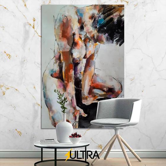 Imagem de Quadro Grande Decorativo 90x60cm Art Deco