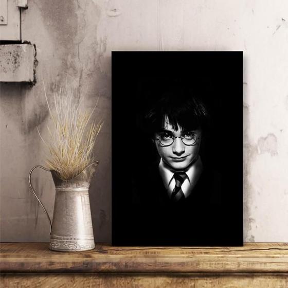 Imagem de Quadro Harry Potter decorativo com Tela de Tecido