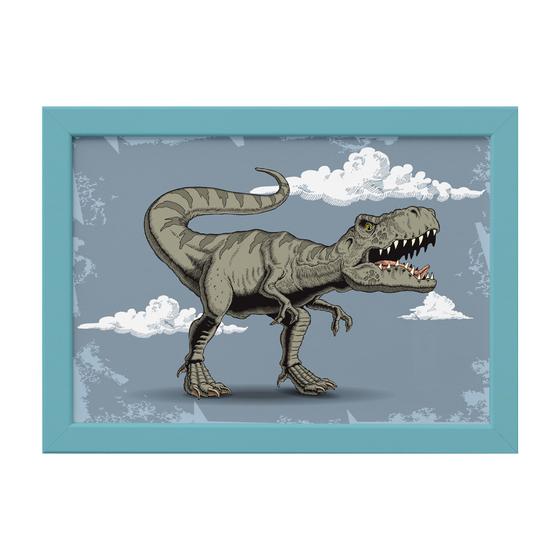 Imagem de Quadro Infantil Dinossauro ul Moldura ul 22x32