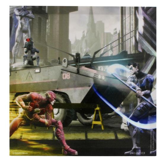 Imagem de Quadro Injustice Flash e Asa Noturna Unica