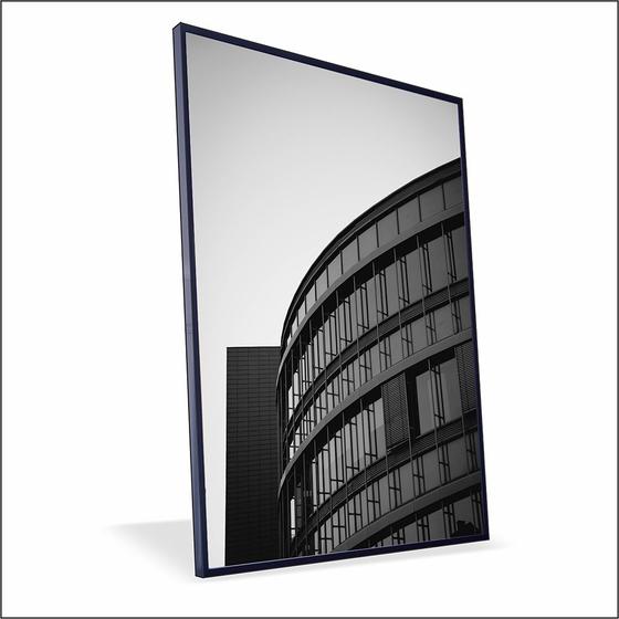 Imagem de Quadro Janela Lateral Canvas Com Vidro