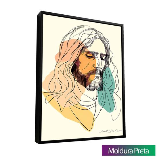 Imagem de Quadro Jesus Boho