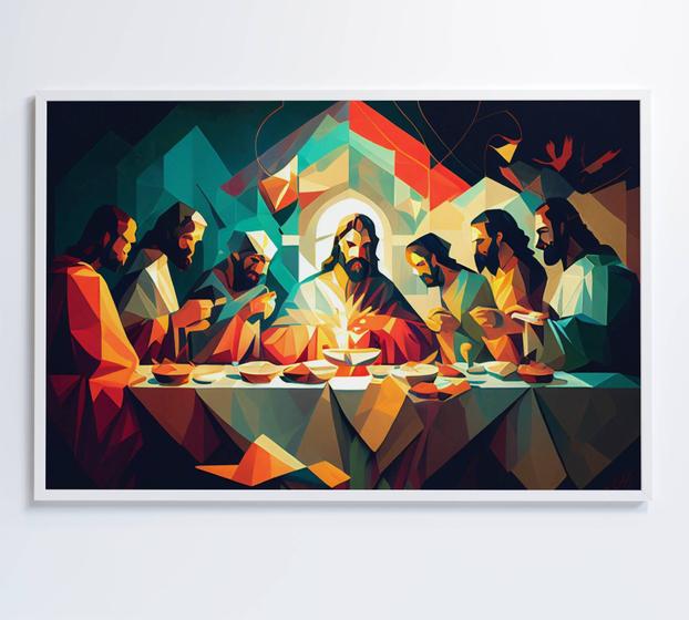 Imagem de Quadro Jesus Cristo e a Última Ceia