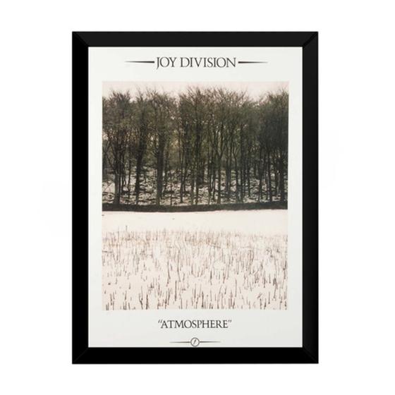 Imagem de Quadro Joy Division Atmosphere Poster Com Moldura