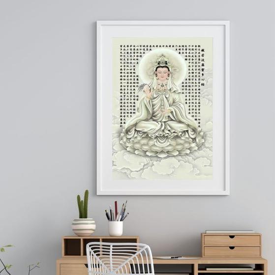 Imagem de Quadro Kuan Yin Deusa Da Misericórdia - 60x48cm