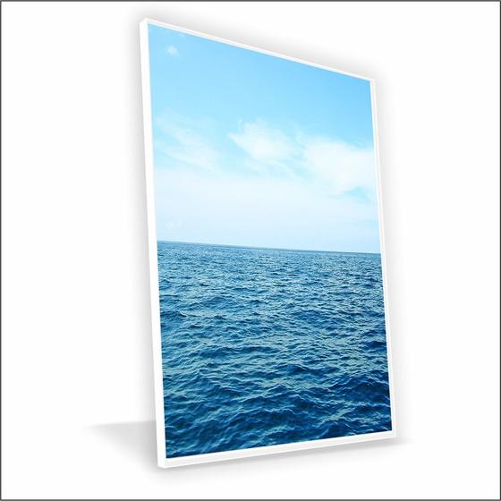 Imagem de Quadro Mar e Céu Azul Vinil Sem Vidro