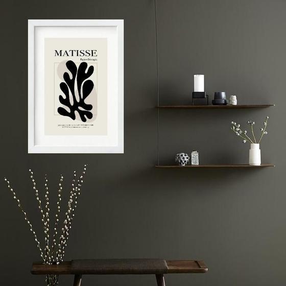 Imagem de Quadro Matisse Black Grass - 60X48Cm