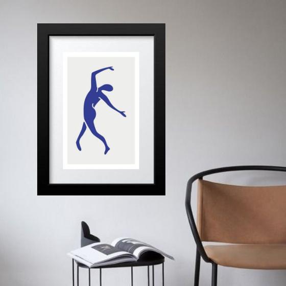 Imagem de Quadro Matisse Blue Nudes Dance - 60x48cm