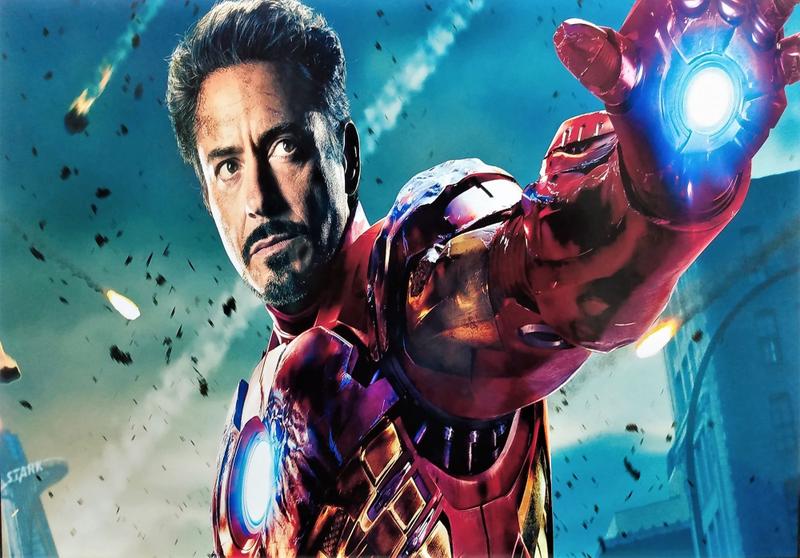 Imagem de Quadro MDF Decorativo Filmes Marvel Homem de Ferro Iron Man