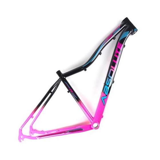 Imagem de Quadro MTB Absolute Hera Aro 29 Preto/Rosa - Tam 17