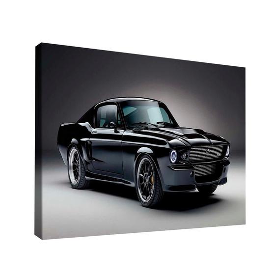 Imagem de Quadro Mustang Preto -- BR ARTES