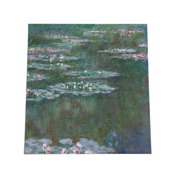 Imagem de Quadro Nenufares Claude Monet Canvas Arte 60X60Cm