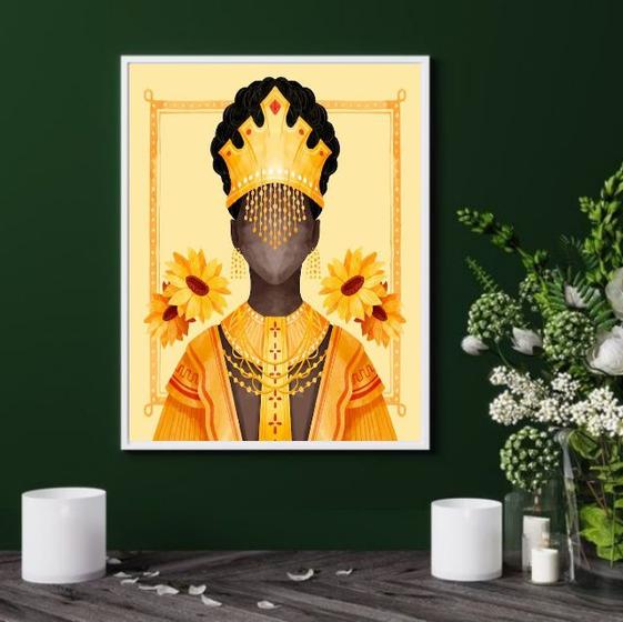Imagem de Quadro Orixá Iansã - Candomblé - 60x48cm