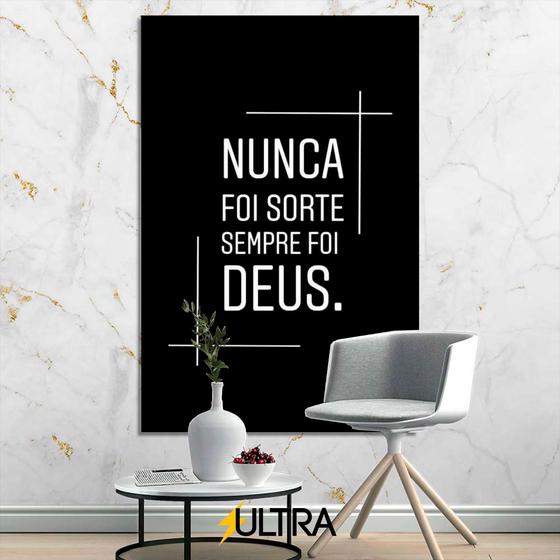 Imagem de Quadro p/ Decoração Sala Tema Religioso 90x60cm