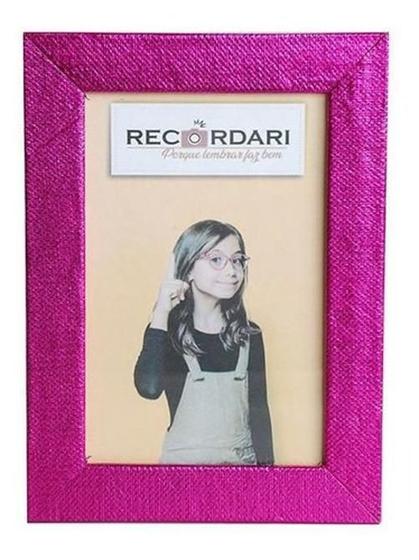 Imagem de Quadro Para Parede 30X40 Madeira Rec 115/24 Rosa Pink