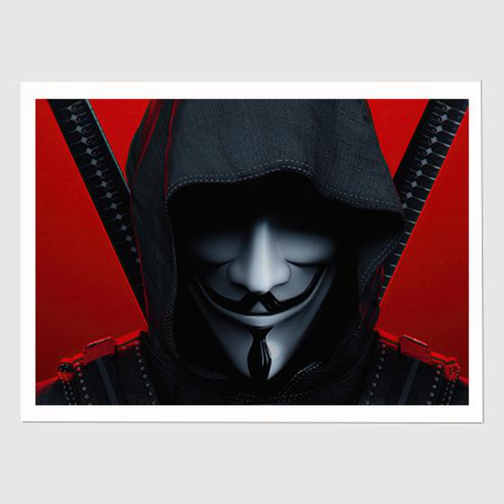 Imagem de Quadro para Quarto Anonymous 45x33 A3