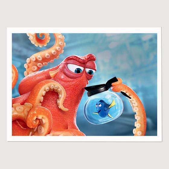 Imagem de Quadro para Quarto Disney Procurando Dory nemo 45x33 A3