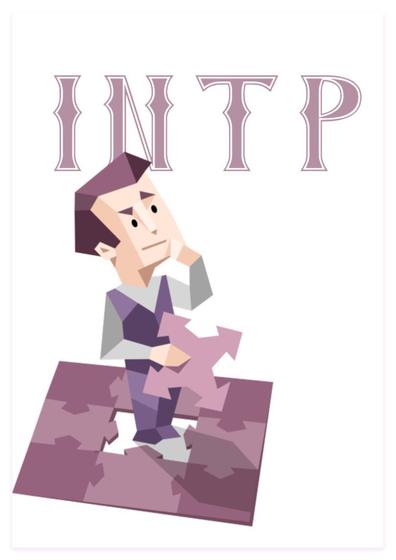 Imagem de Quadro Personalidade INTP MBTI Tamanho A3 com MolduraOpção 3