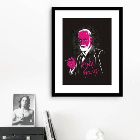 Imagem de Quadro Pink Freud- 60X48Cm