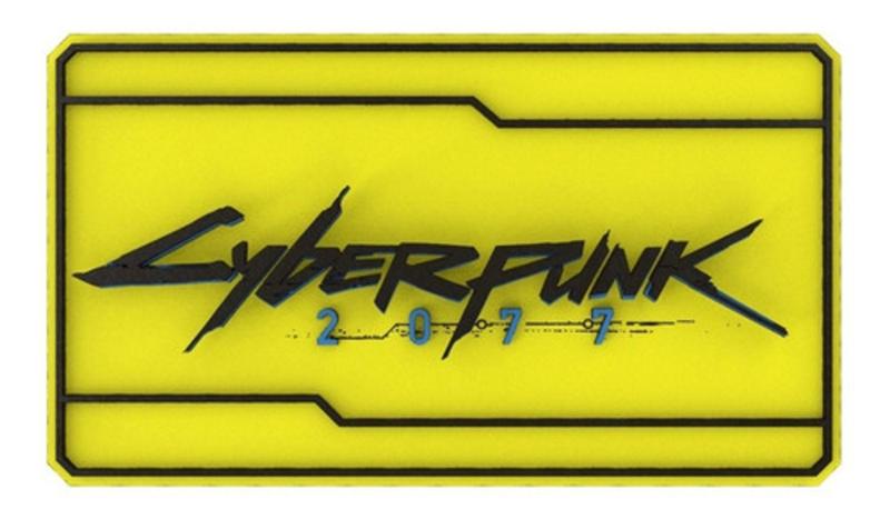 Imagem de Quadro Placa Cyberpunk 2077 Em Relevo 44cm