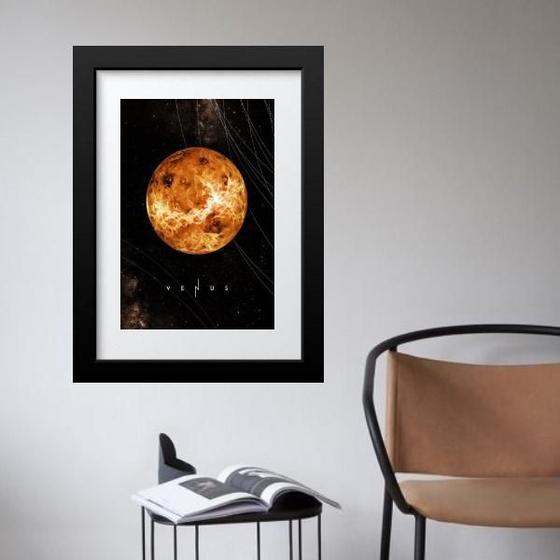 Imagem de Quadro Planeta Vênus - 60X48Cm