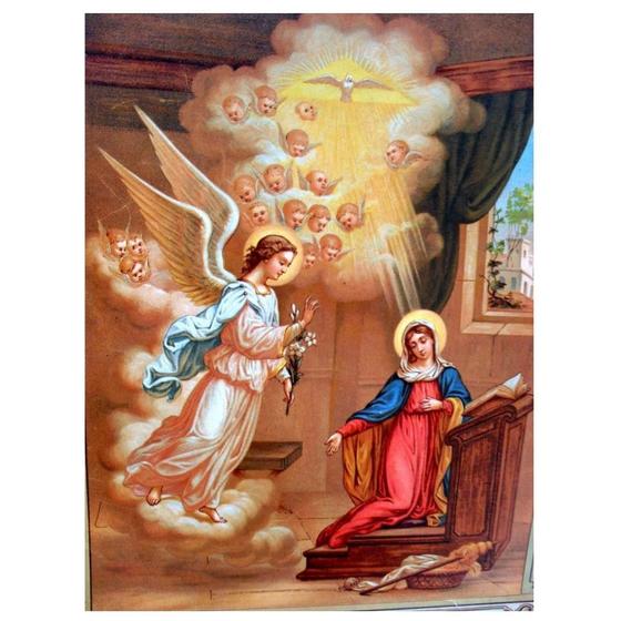 Imagem de Quadro Plaquinha Decorativa MDF A4 - São Gabriel 1