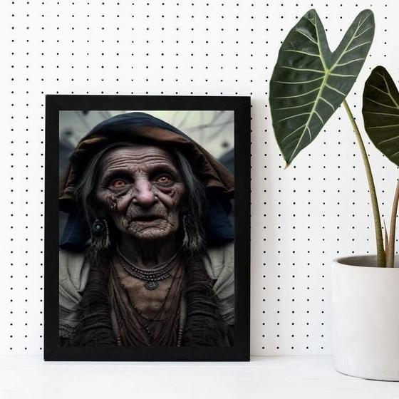 Imagem de Quadro Pomba Gira Curucaca 24X18Cm - Com Vidro