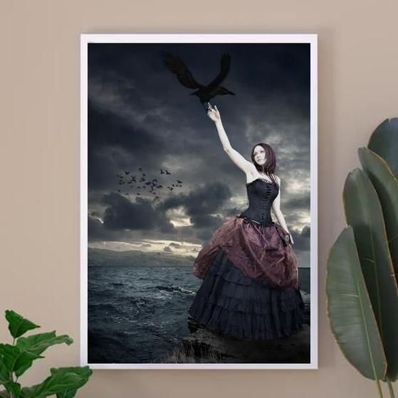 Imagem de Quadro Pomba Gira Sete Saias 33X24Cm - Com Vidro