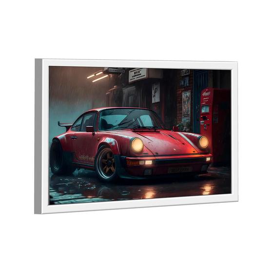 Imagem de Quadro Porsche Vermelho -- BR ARTES
