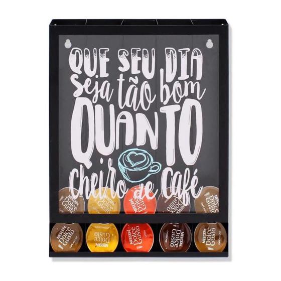 Imagem de Quadro Porta Cápsulas Cheiro de Café