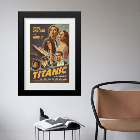 Imagem de Quadro Poster Filme Titanic - 60x48cm