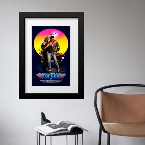 Imagem de Quadro Poster Filme Top Gun - 60X48Cm