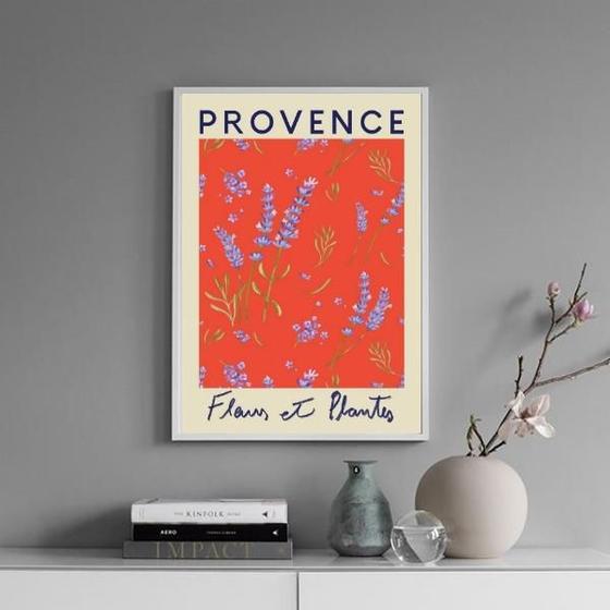 Imagem de Quadro Poster Flower Market - Provence 33X24Cm