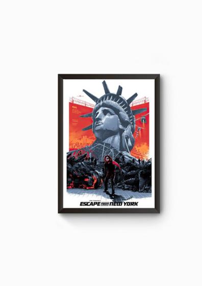 Imagem de Quadro Poster Fuga De Nova York