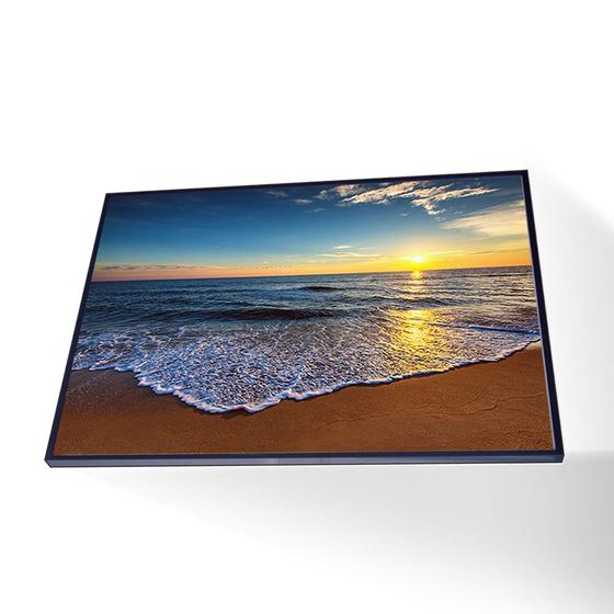 Imagem de Quadro Praia sem Onda Canvas Sem Vidro