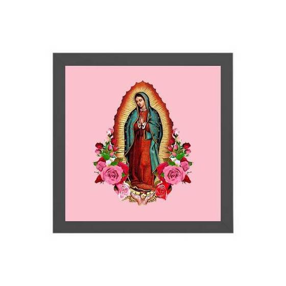 Imagem de Quadro Quadrado Nossa Senhora De Guadalupe 20x20cm