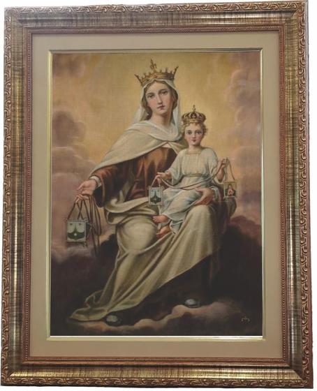 Imagem de Quadro Religioso, Nossa Senhora Do Carmo, 07, 53x43 Angelus