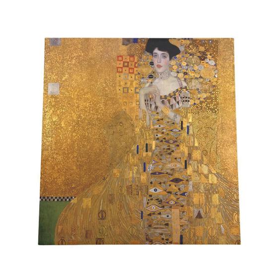 Imagem de Quadro Retrato De Adele Bloch-Bauer I Gustav Klimt 80X80Cm